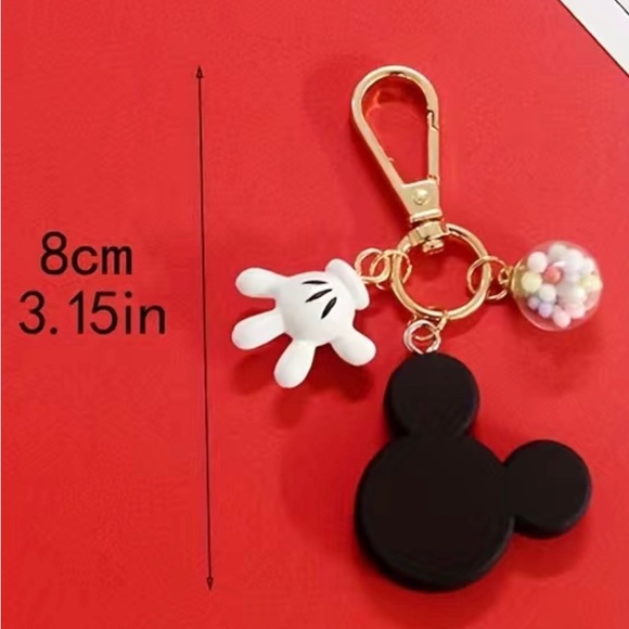 NWT cute Mouse & Glove Purse Charm/Key Chain 🎁❤️ - Picture 3 of 3
